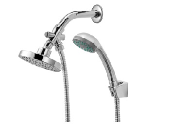 Kit duchador con derivación,  flexible y soporte